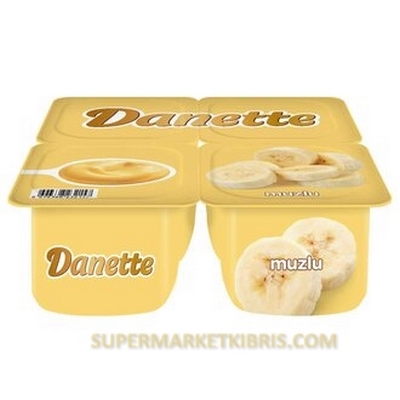 DANETTE MUZLU PUDING 4 LU