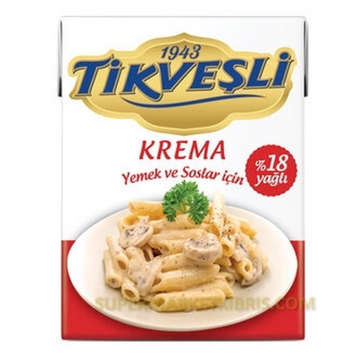 TİKVEKLİ %18 YAGLI KREMA
