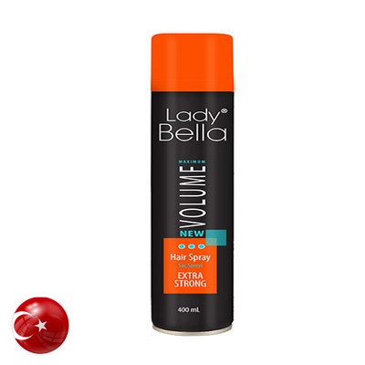 LADY BELLA SAC SPREYI STRONG HOLD 400ML