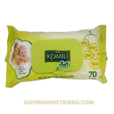 KOMİLİ SOFT ISLAK MENDİL 70S