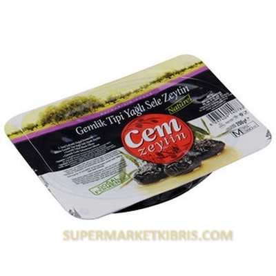 TUKAŞ- CEM ZEYTİN DOĞAL GEMLİK SELE YAĞLI 200GR