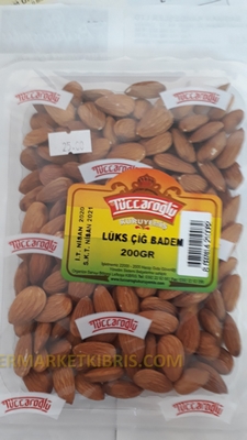TÜCCAROĞLU ÇİĞ BADEM LUX 200GR