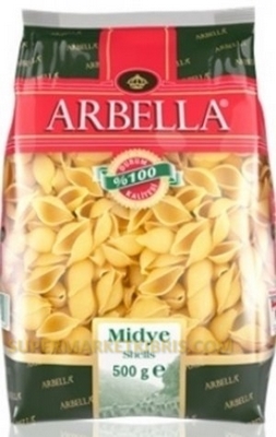 ARBELLA MAKARNA MİDYE 500GR