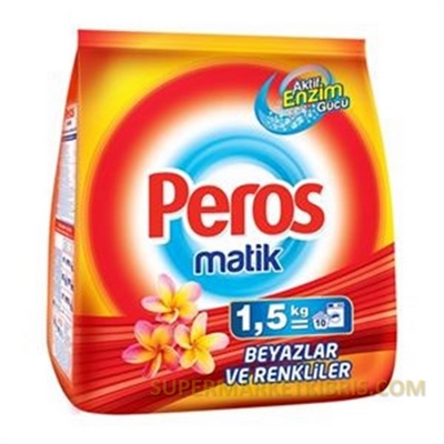 PEROS MATIK BEYAZ RENKLI 1.5KG