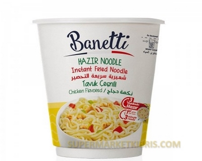 BANETTI HAZIR TAVUK NOODLE 65GR