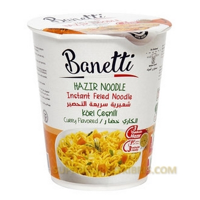 BANETTI HAZIR KORİ NOODLE 65GR