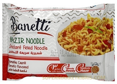 BANETTI DOMATES NOODLE 75GR