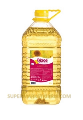 BİZCE AYÇİCEK YAĞ 4 LİTRE