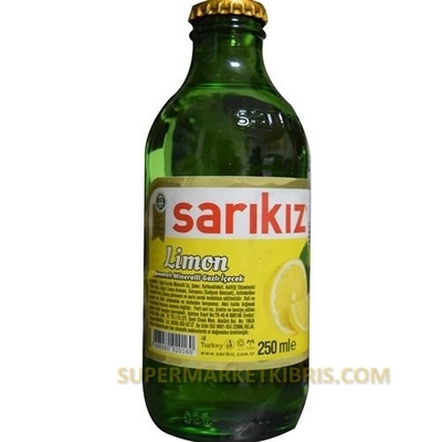 SARIKIZ LİMON AROMALI SODA 250ML