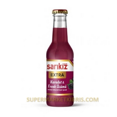 SARIKIZ SODA KARADUT AROMALI 200ML