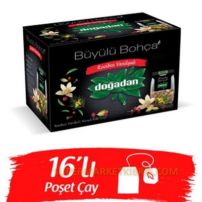 DOGADAN BOHCA ROOIBOS VANILYALI 16LI