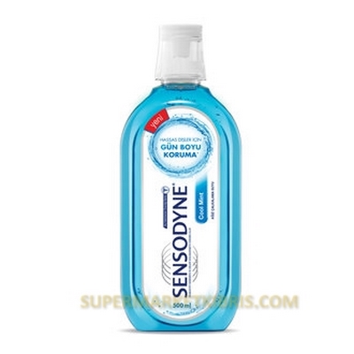 SENSODYNE ALKOLSÜZ GARGARA AĞIZ ÇALKALAMA SUYU 500ML