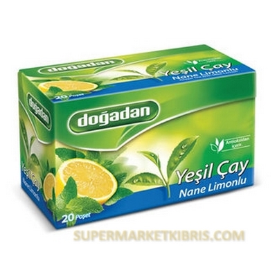 DOĞADAN YEŞİL ÇAY NANE LİMON