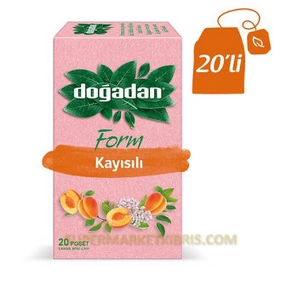 DOĞADAN ÇAY KAYISILI 20Lİ