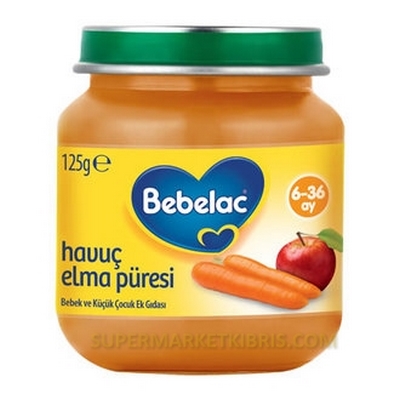 BEBELAC KAVANOZ MAMA HAVUÇ ELMA 125 GR