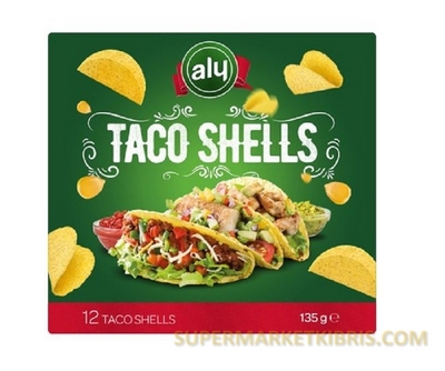 ALY TACO SHELLS 12 ADET 135 GR