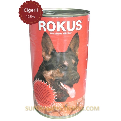 ROKUS DOGFOOD  LIVER 1240GR