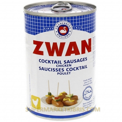 ZWAN TAVUK SOSİS KOKTEYL 400G