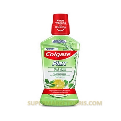 COLGATE AĞIZ BAKIM SUYU PLAX ÇAY VE LİMON 500ML