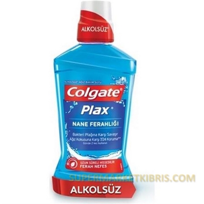COLGATE AĞIZ BAKIM SUYU PLAX NANE FRHLIĞI 500ML