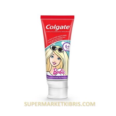 COLGATE BARBİE ÇOCUK DİŞ MACUNU MEYVE AROMALI 75 ML