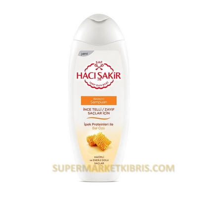 HACI ŞAKİR ŞAMPUAN BAL ÖZÜ 500ML