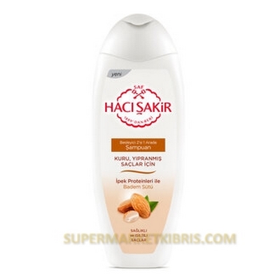 HACI ŞAKİR ŞAMPUAN BADEM SÜTÜ 500ML