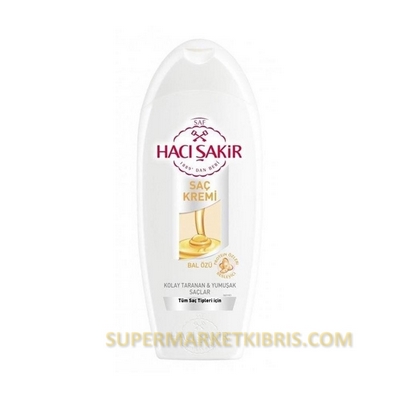 HACI ŞAKİR SAÇ KREMİ BAL ÖZÜ 450GR