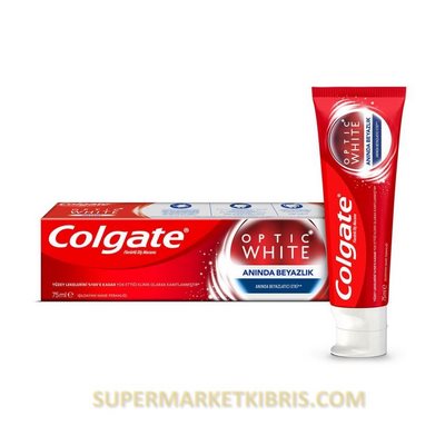 COLGATE DİŞ MACUNU OPTİC WHİTE 75 ML