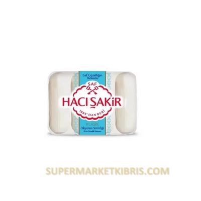 HACI ŞAKİR GÜZELLİK SABUNU KLASİK 4 ADET X 70GR