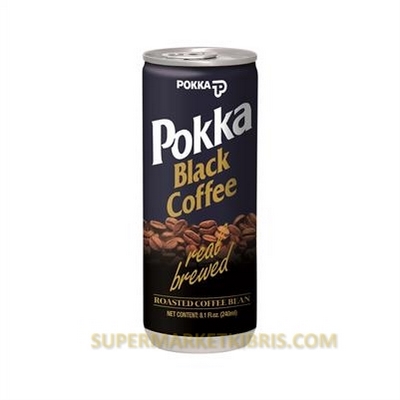 POKKA BLACK COFFEE 240ML