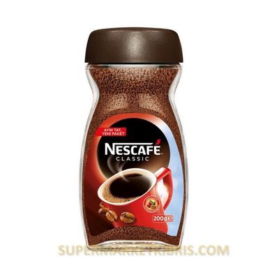 NESCAFE CLASSİC KAVANOZ 200GR