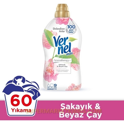 VERNEL MAX YUMUŞATICI ŞAKAYIK & BEYAZ ÇAY 1440ML