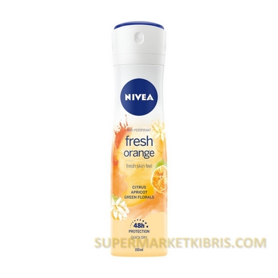 NIVEA SPREY FRESH ORANGE 150ML