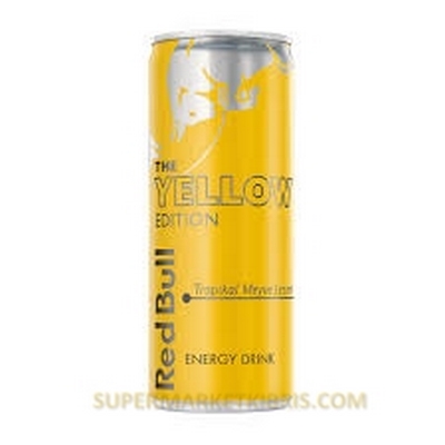 RED BULL ENERJİ İÇECEĞİ YELLOW EDİTİON 250ML