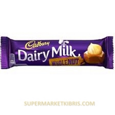 CADBURY MILK WHOLE NUT 45GR