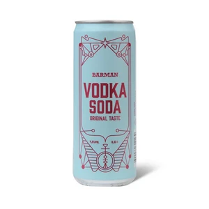 BARMAN VODKA SODA ORIGINAL 33CL