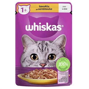 WHISKAS ISLAK TAVUKLU CHICKEN 85G